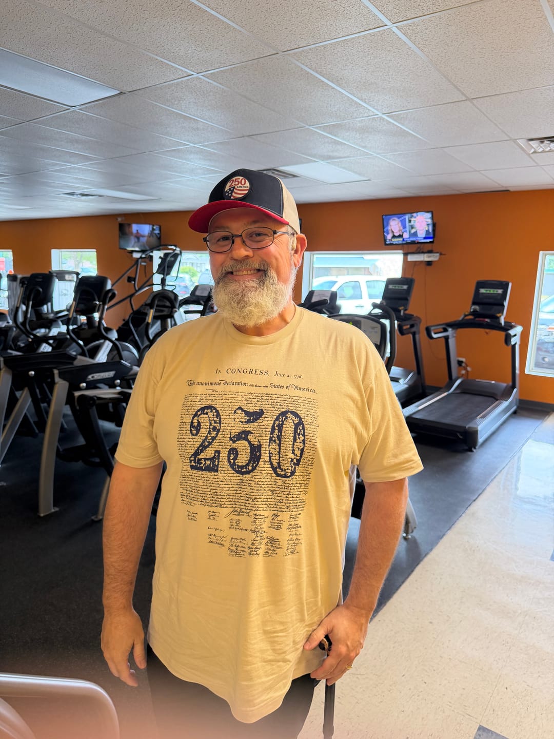 Customer photo review of Declaration 250 HeritagE T-Shirt