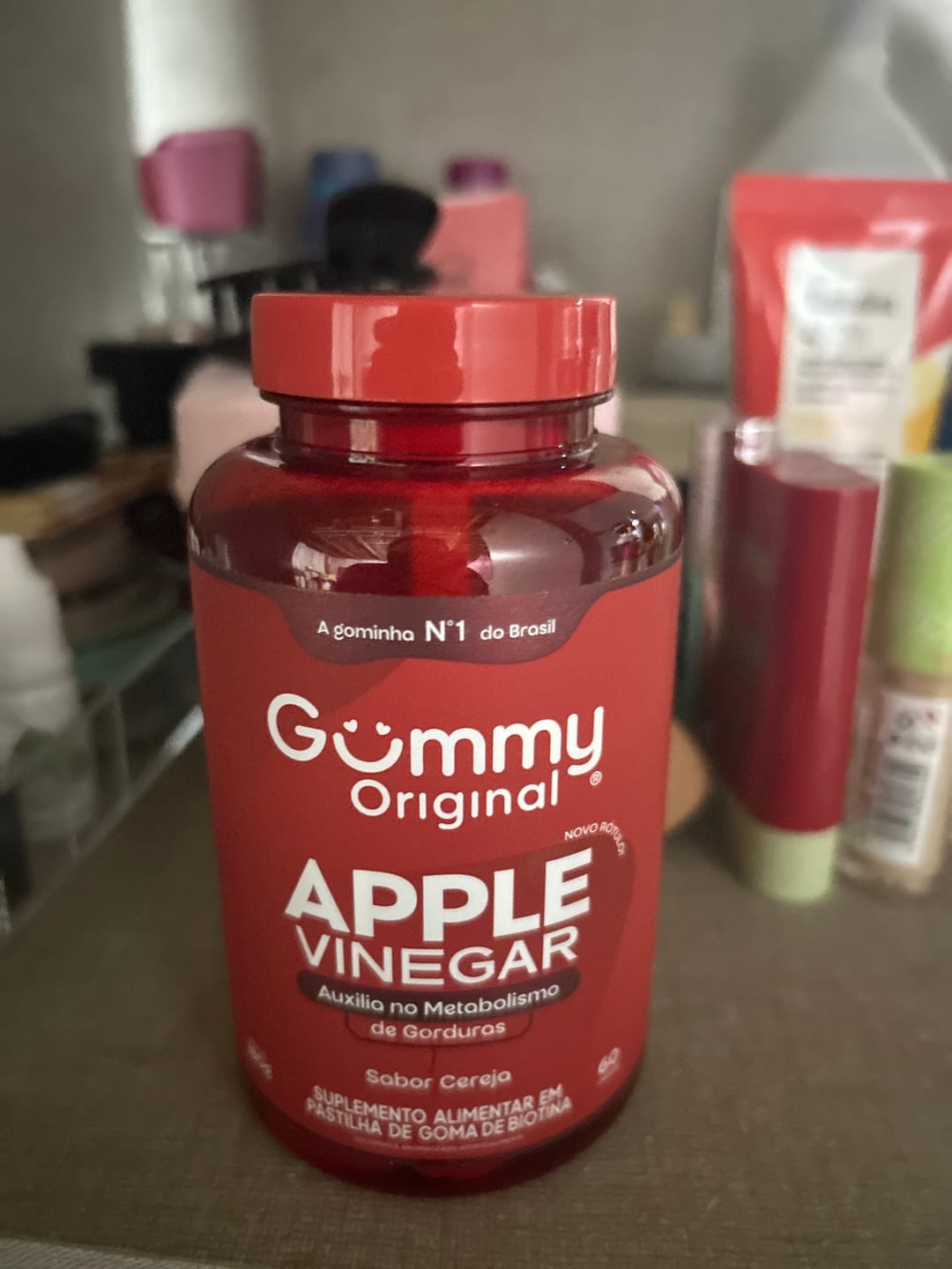 Customer photo review of Gummy® Vinagre de Maçã - 180 g