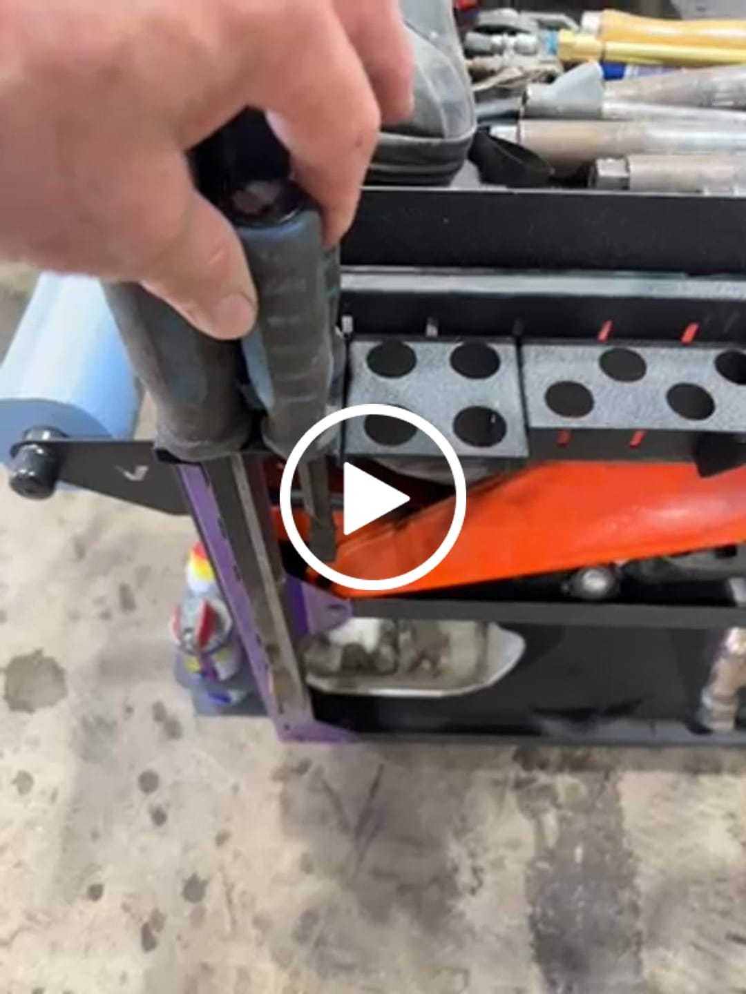 Customer video review of DETAIL BRUSH HOLDER