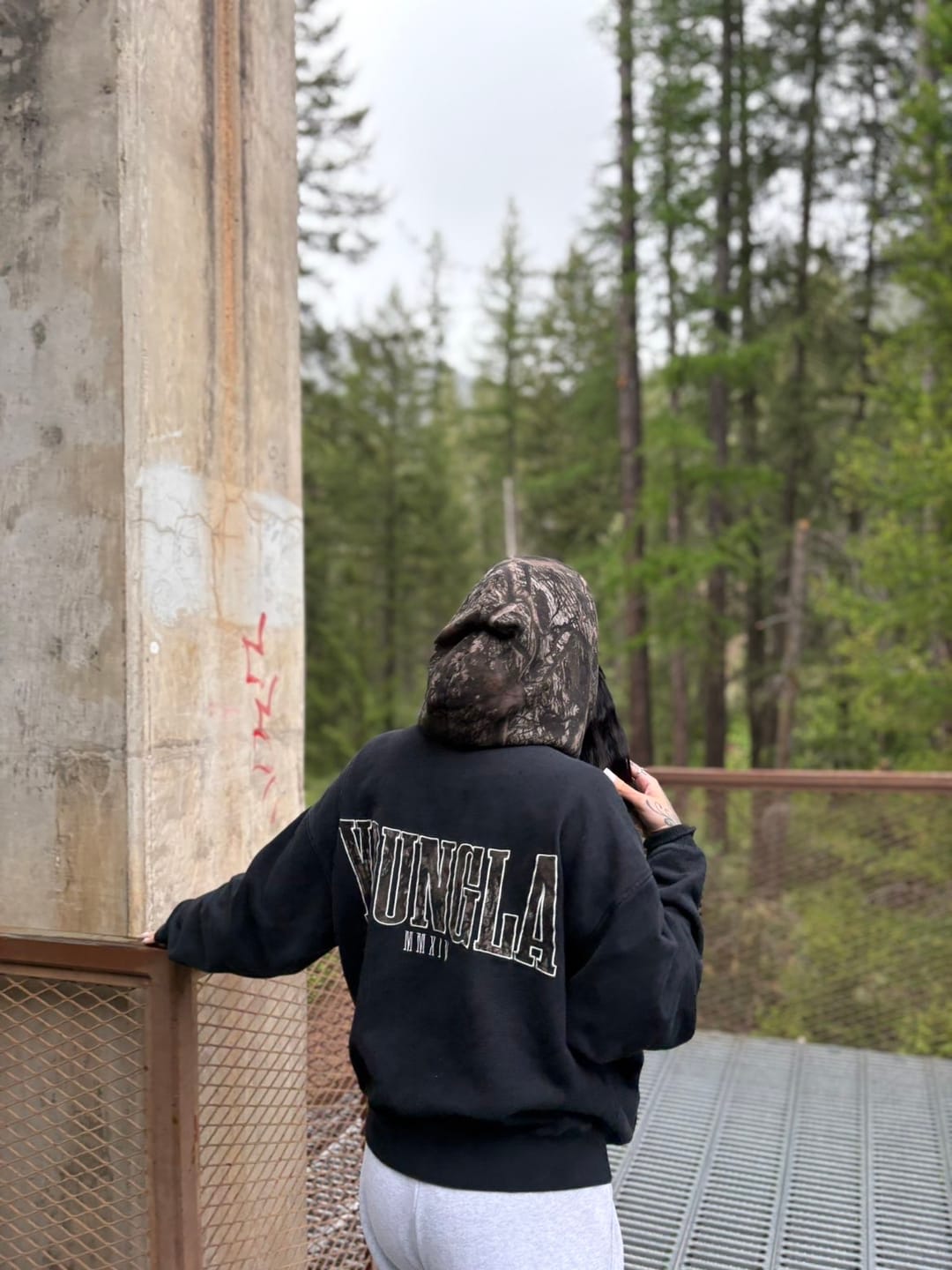 Customer photo review of 5098 - Tree Camo Hoodies - May 19th