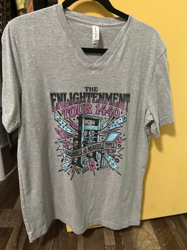 Customer photo review of Gutenberg Enlightenment Tour V-Neck