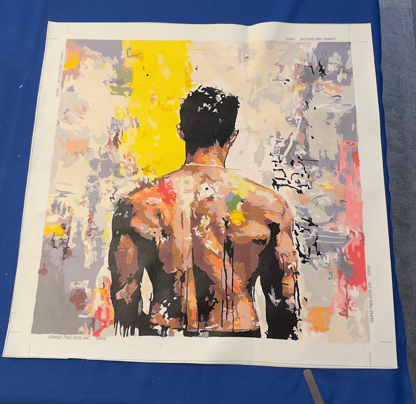 Customer photo review of Paint by Numbers - In the Focus of the Soul