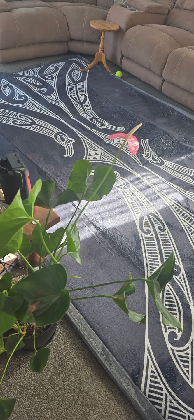 Customer photo review of Māmā Mat - Memory Foam - (NGA HAU E WHA)
