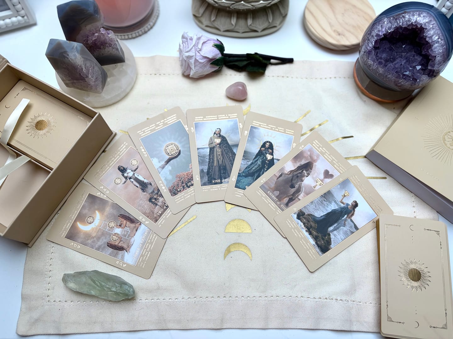 Customer photo review of Lucid Dreams Beginners Tarot • With Keywords™ {EDITION 4}