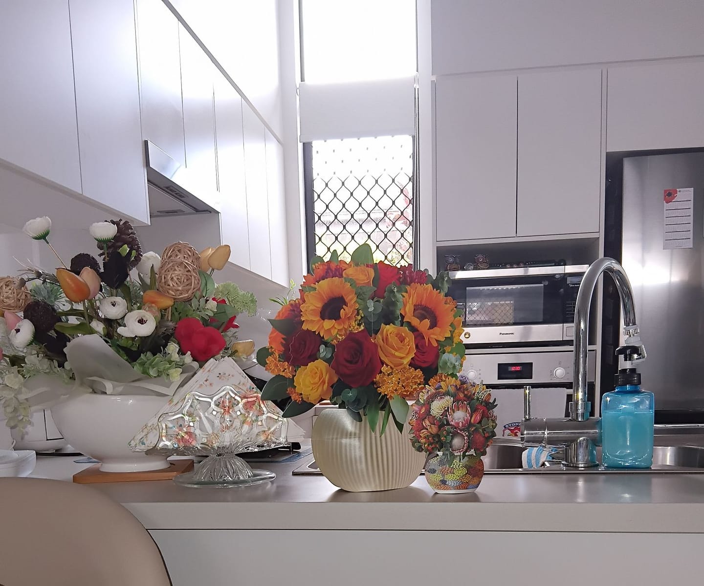 Customer photo review of Golden Harvest Pop-Up Bouquet