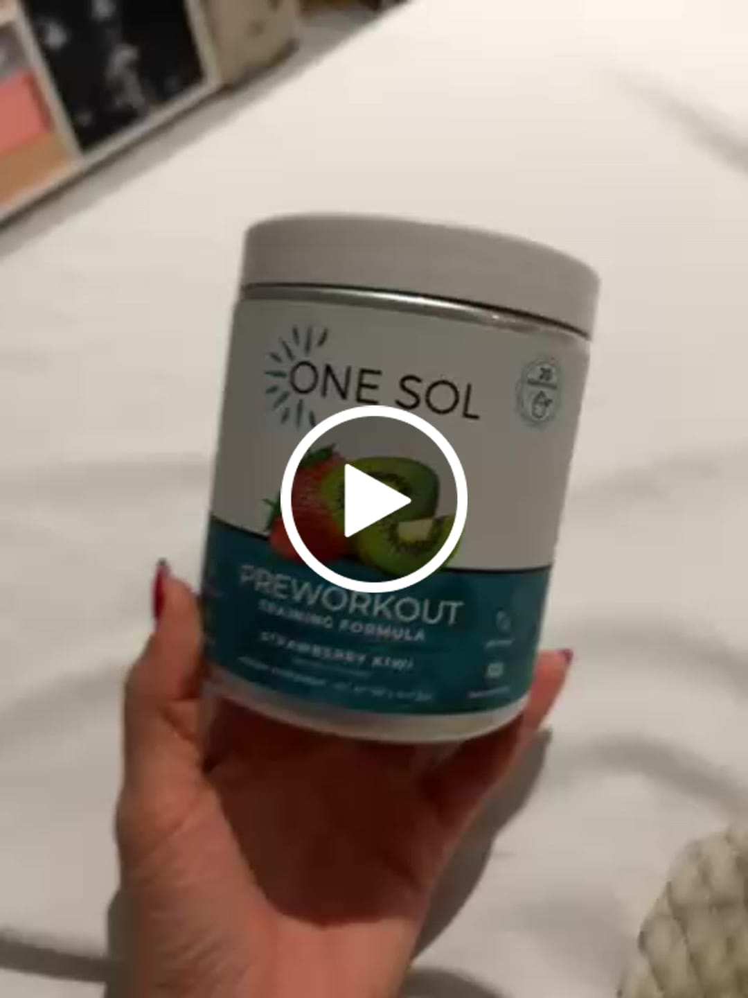 Customer video review of Pre Workout Training Formula