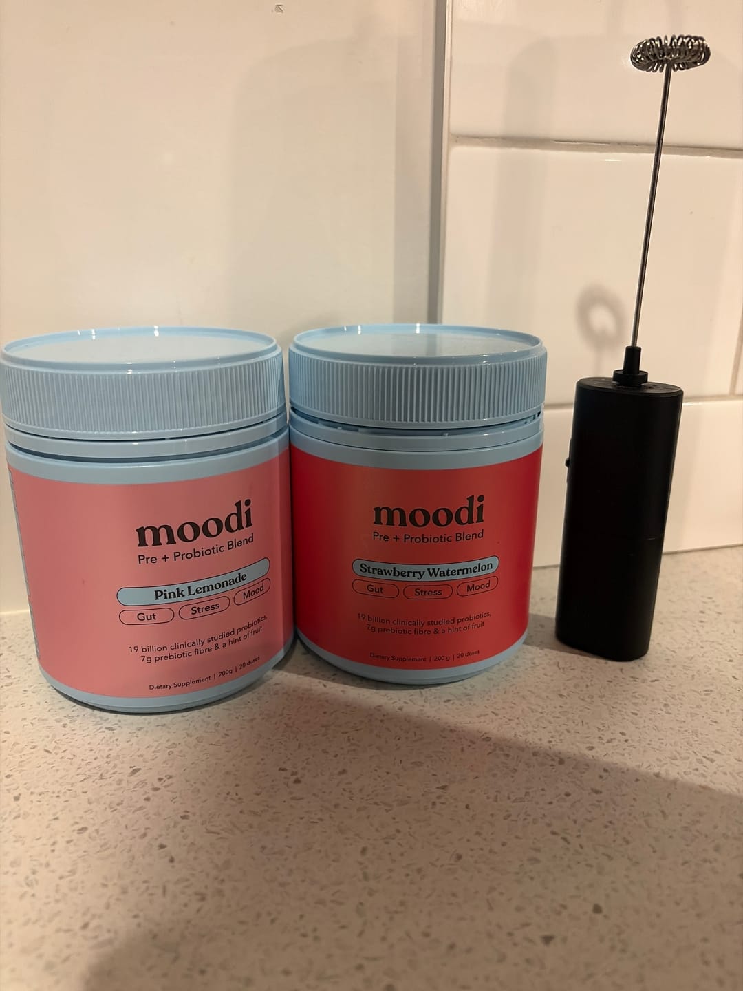Customer photo review of Favourites Pre + Probiotic Bundle