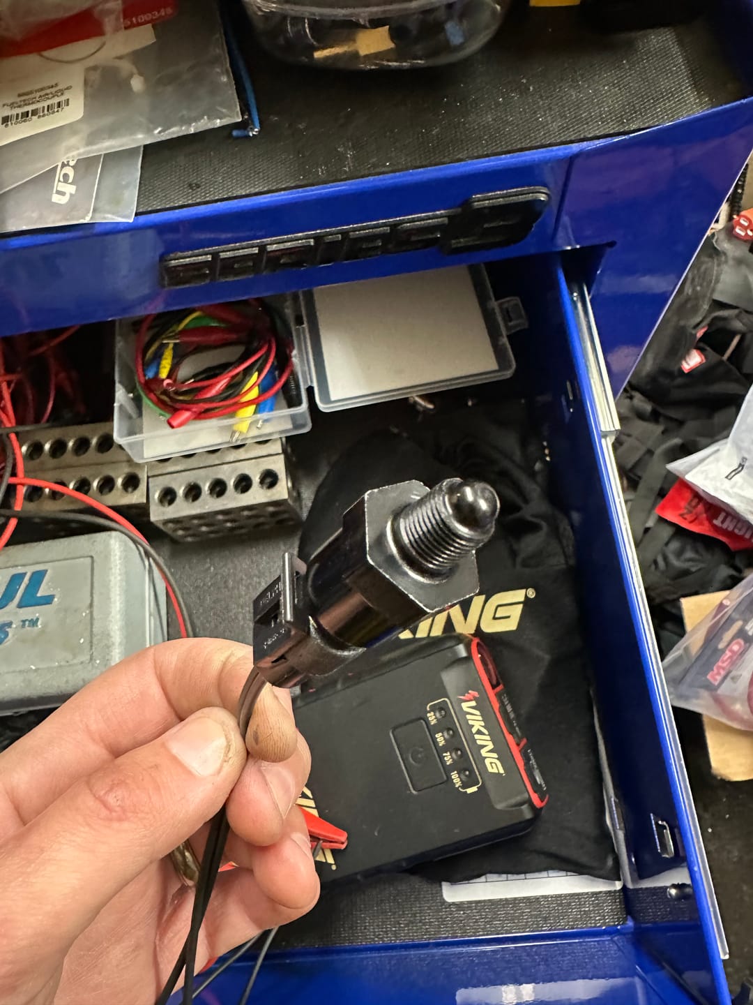 Customer photo review of RIFE Liquid Temp Sensor 1/8" NPT GM Connector (Coolant, Water, Oil, Trans Fluid, Fuel)