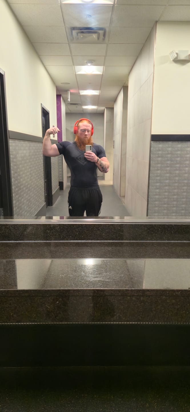 Customer photo review of Tormented Compression Tee