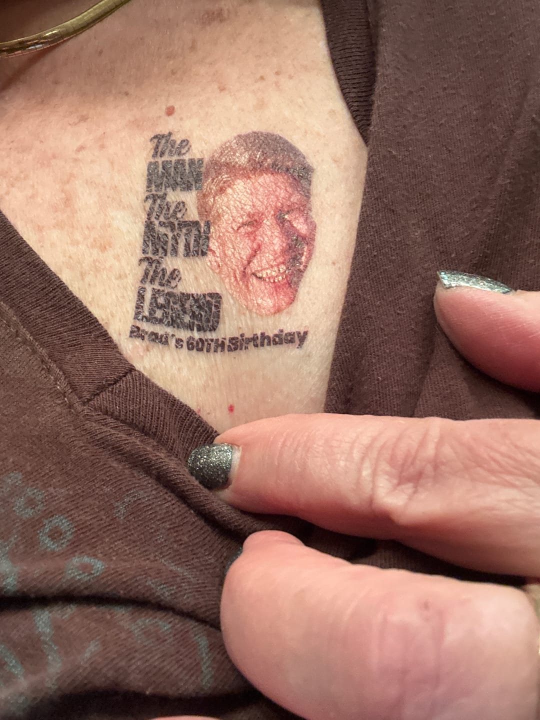 Customer photo review of The Man, The Myth, The Legend