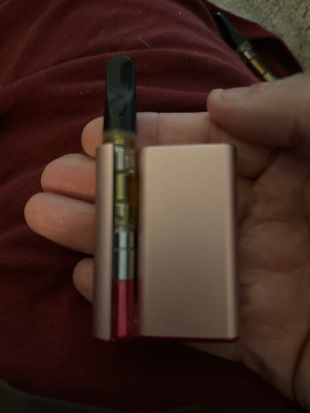 Customer photo review of 1 Gram THCA Full Spectrum Vape Cartridge | Skywalker OG - Indica