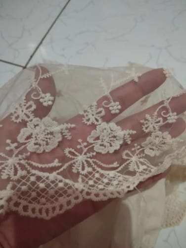 Customer photo review of ma&baby 0-24M Baby Girl Romper Newborn Infant Toddler Lace Jumpsuit Princess Tulle Ruffle Playsuit Sunsuit Birthday Outfits