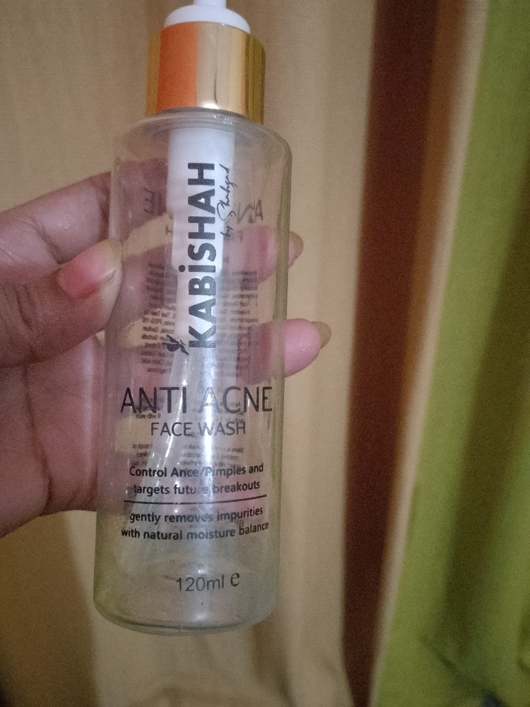 Customer photo review of Anti Acne Bundle