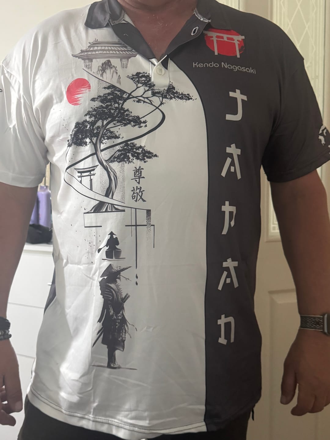 Customer photo review of Unisex Shirt - Custom Samurai Japan Shirt