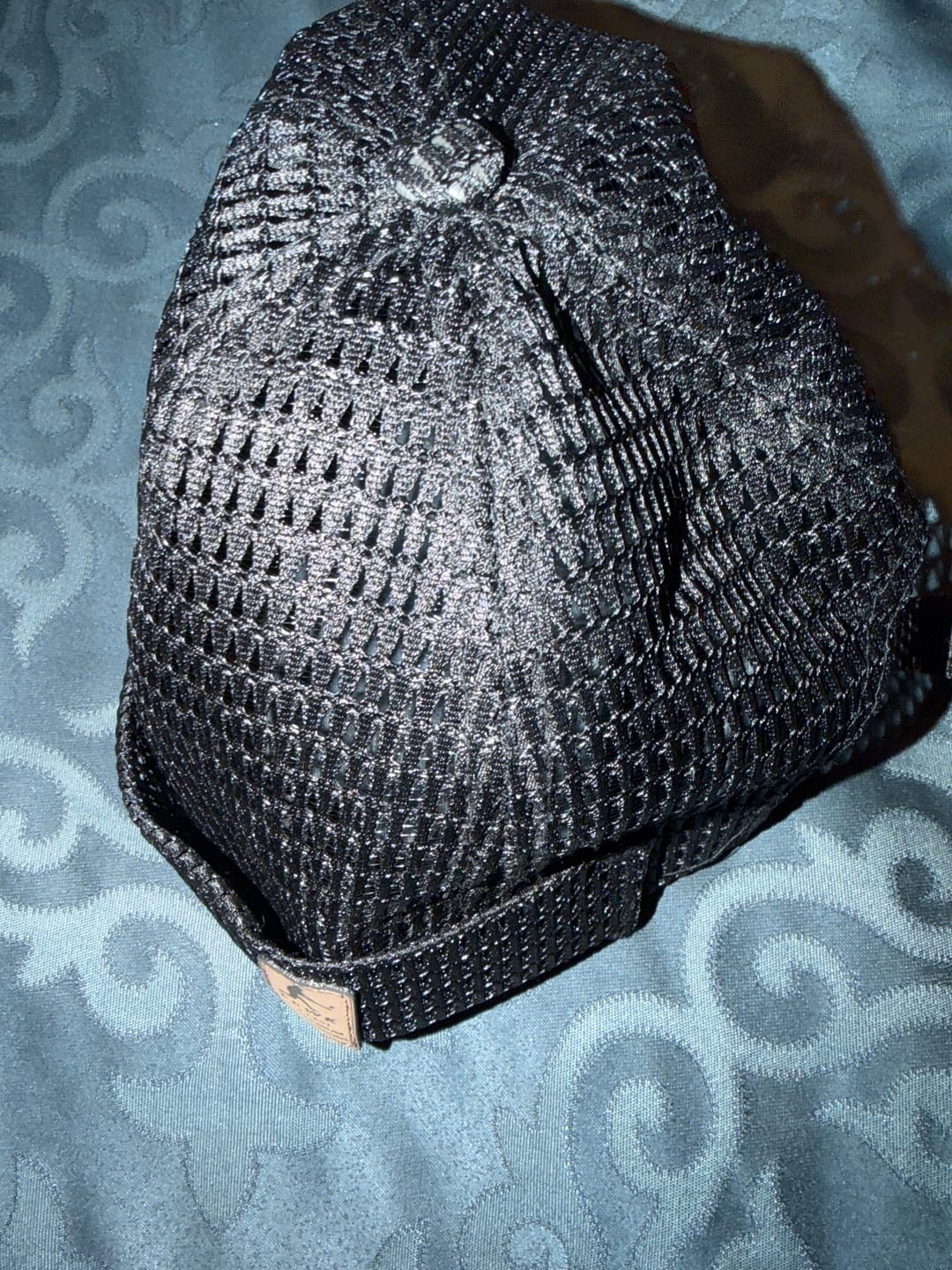 Customer photo review of Men’s Breathable Brimless Docker Hat – Lightweight Mesh Skull Cap for Summer Outdoor Wear