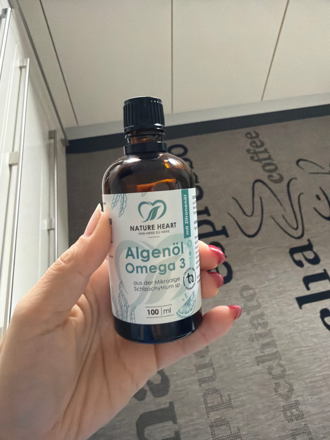 Customer photo review of Algenöl Omega 3