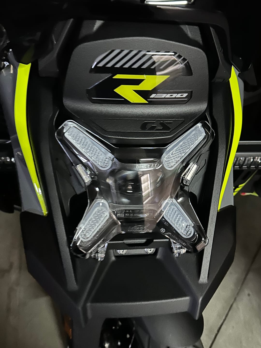 Customer photo review of LOBOO Transparent Headlight Guard for BMW R1300GS Adventure (2024-)