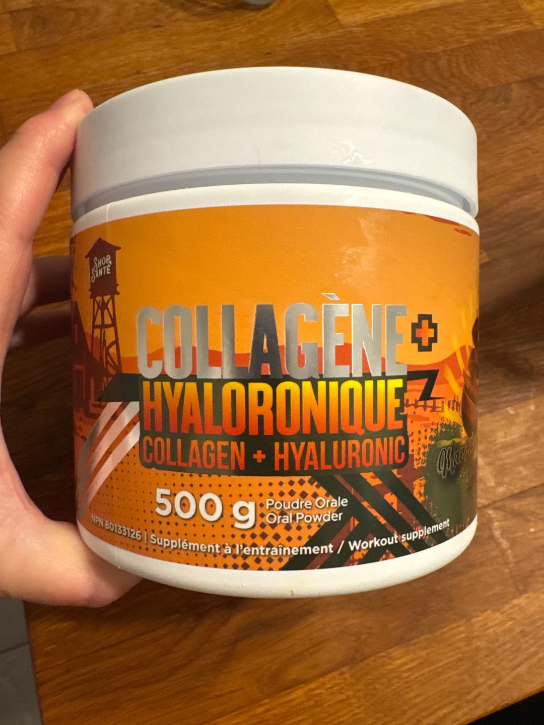 Customer photo review of Shop Santé - Collagène Marin + Acide Hyaluronique - 500g