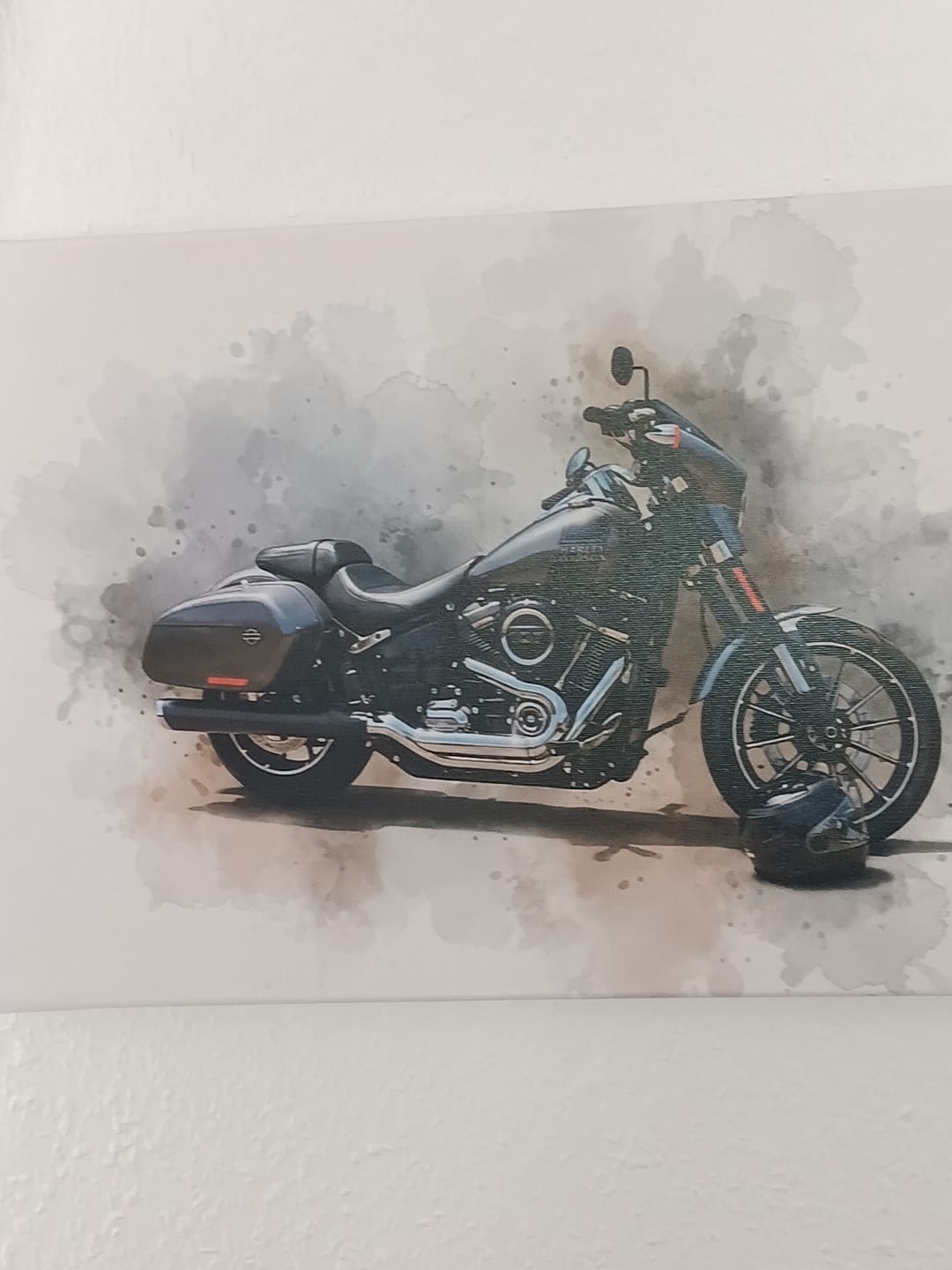 Customer photo review of Dein Auto als Kunstwerk – mit Live-Vorschau, als Poster oder Leinwand