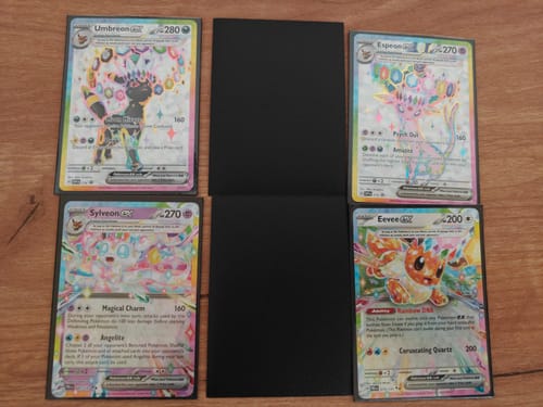 Customer photo review of ELITE SERIES - Soft Matte Eclipse Black Color Sleeves (100PCS)