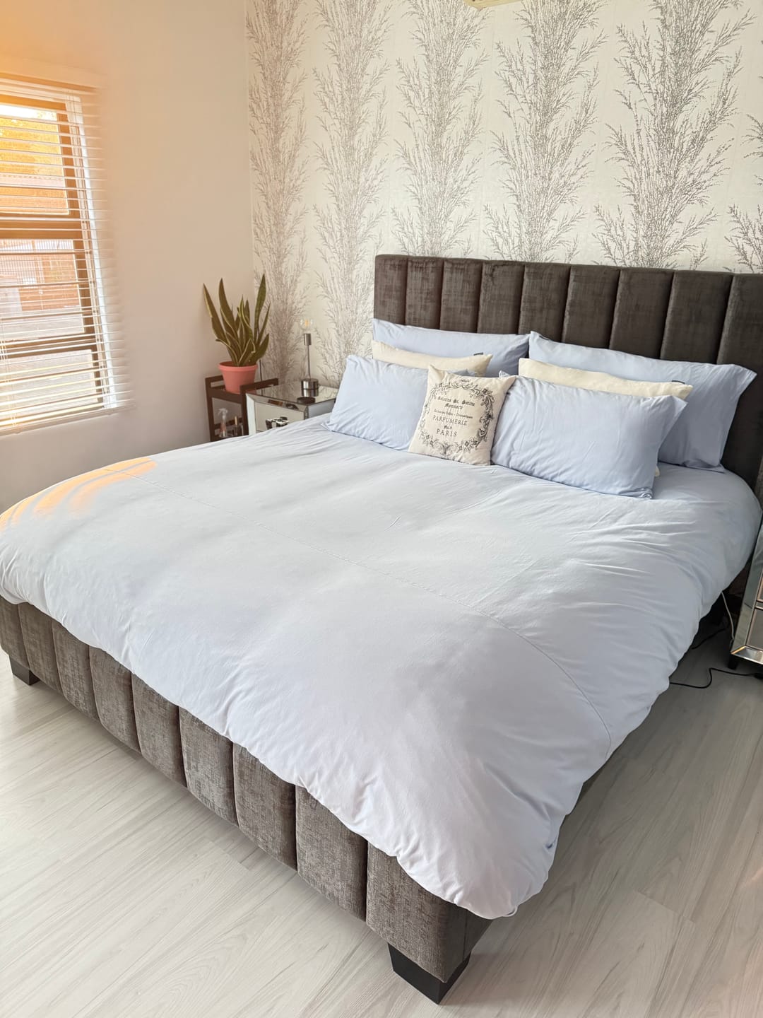 Customer photo review of Duvet Cover Set - Hydrangea