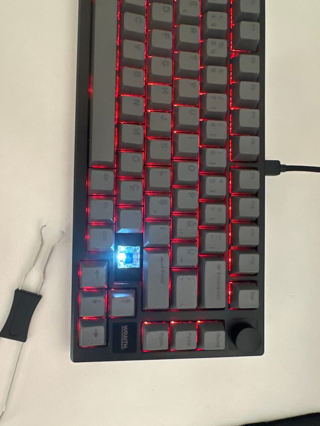 Customer photo review of Wraith W75 V2 Klavye (Manyetik Switch / HE)