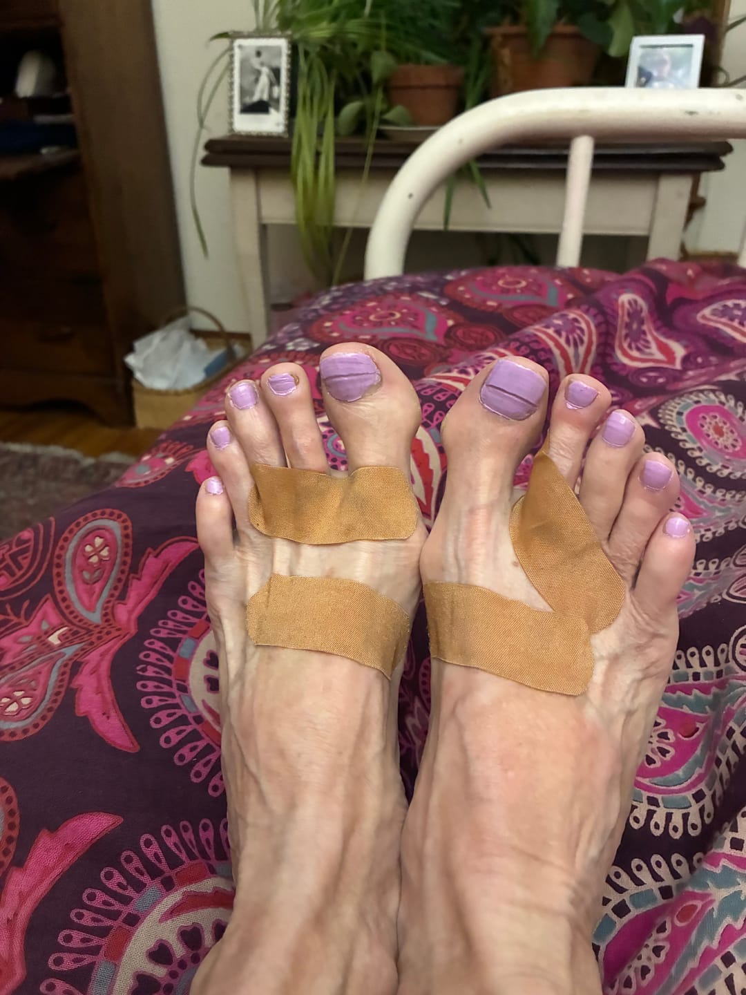 Customer photo review of Ramble Lite - Wide Toe Slippers