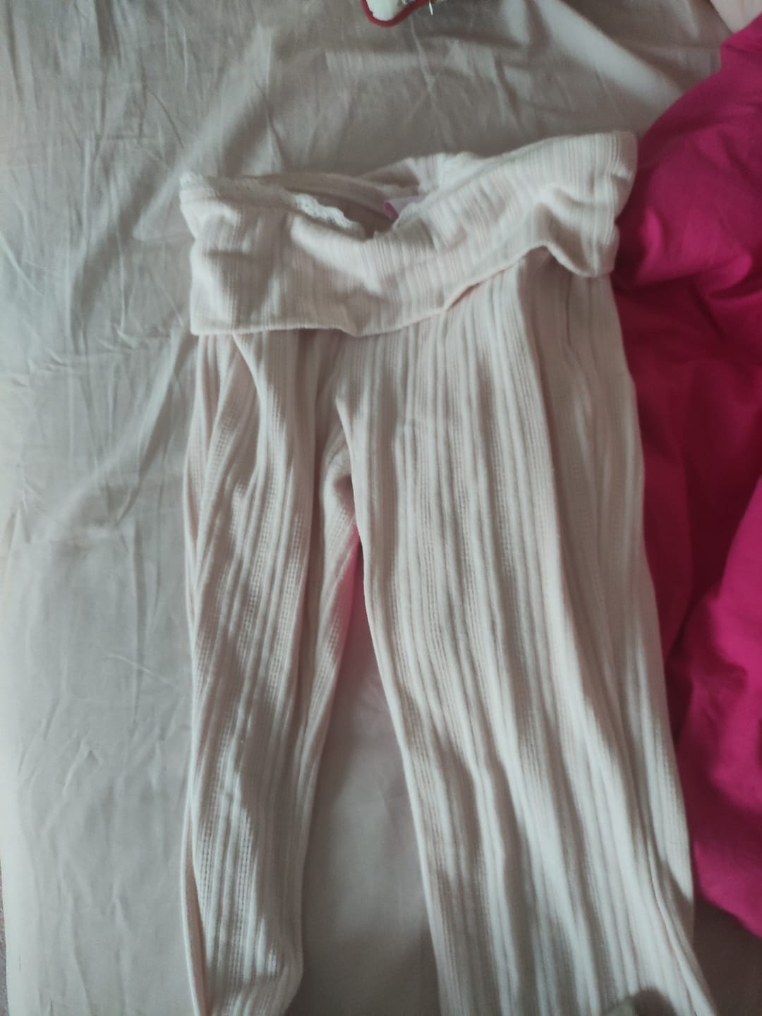 Customer photo review of My True Form Cotton Pants (Pink)