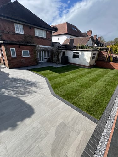 Customer photo review of Anthracite - Black Porcelain Setts - 200 x 100 x 20mm