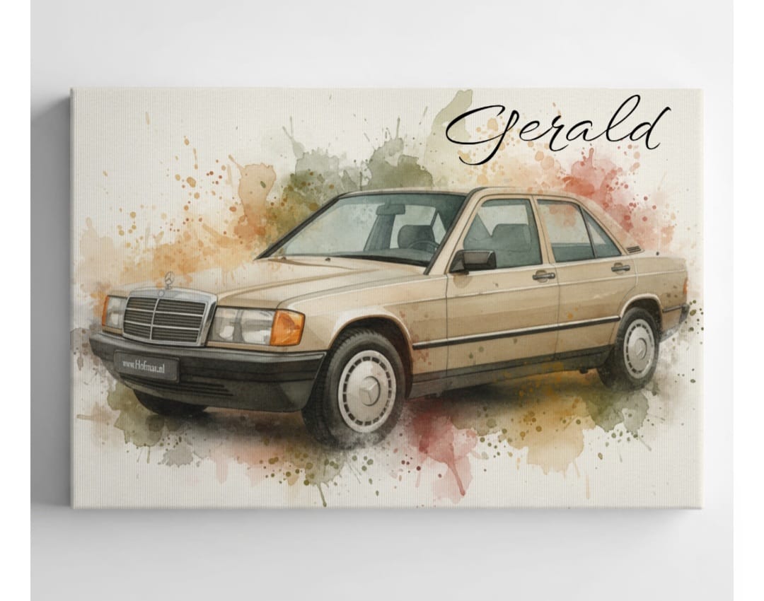 Customer photo review of Dein Auto als Kunstwerk – mit Live-Vorschau, als Poster oder Leinwand