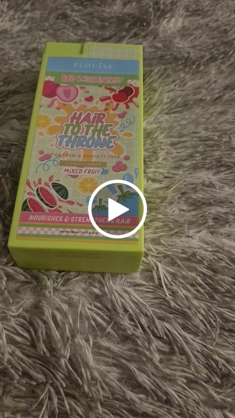 Customer video review of Hair To The Throne Conditioner