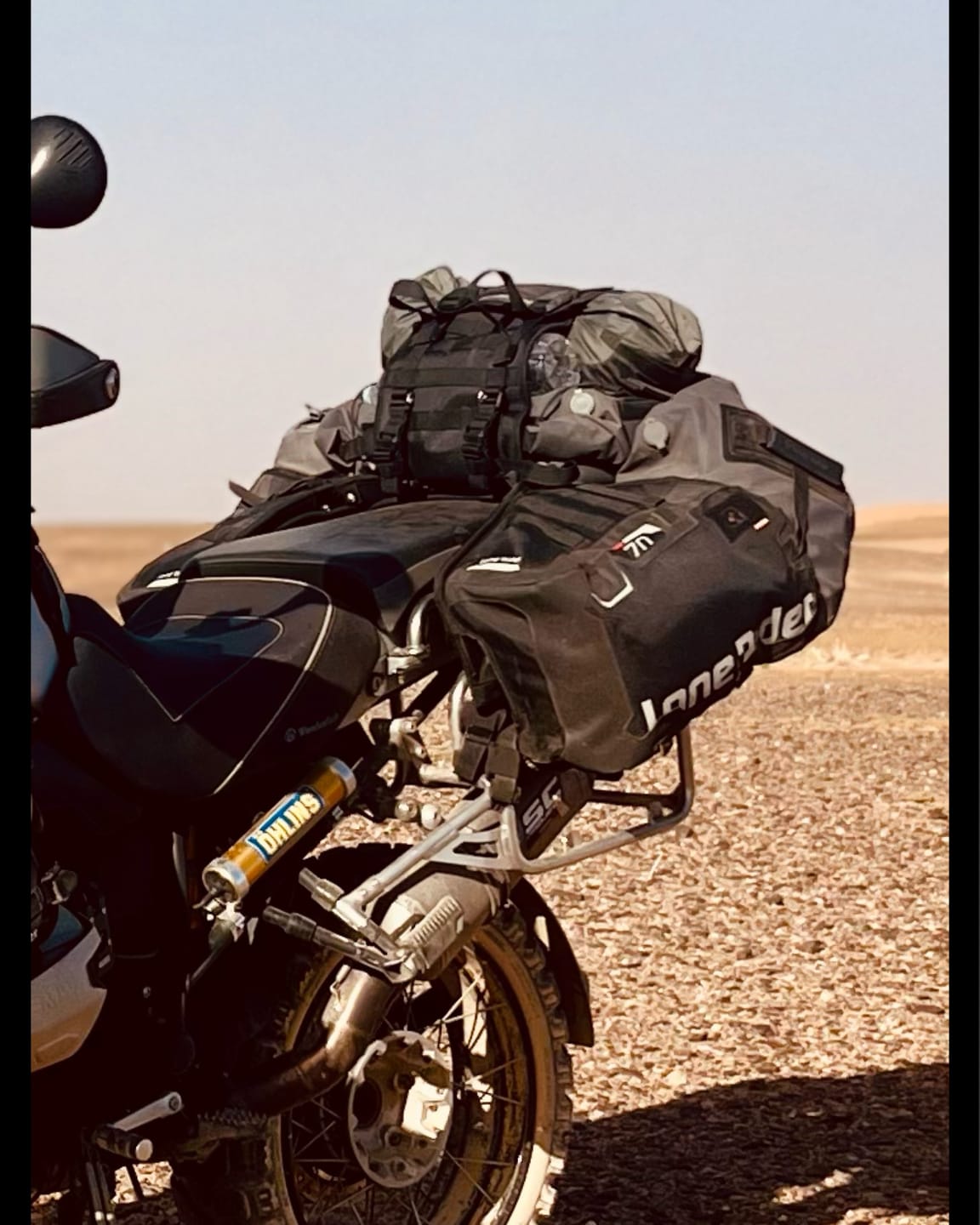 Customer photo review of ADVBags 70 – Rackless Saddle Bags