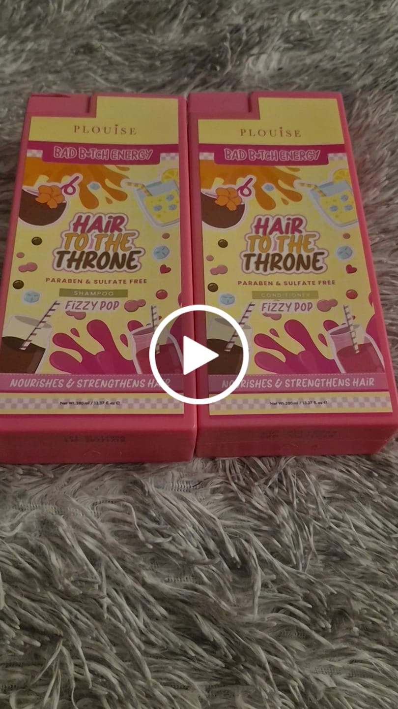 Customer video review of Hair To The Throne Shampoo & Conditioner Bundle