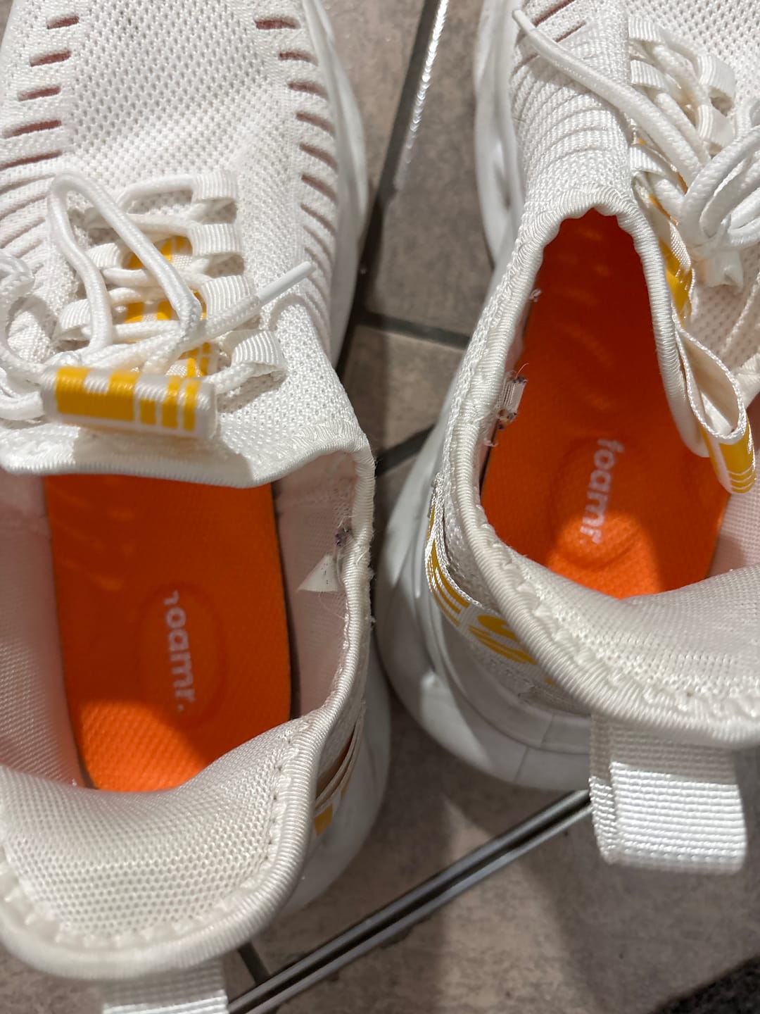 Customer photo review of Foamr® Massage-Einlegesohlen – Lindern Fersensporn & Plantarfasziitis
