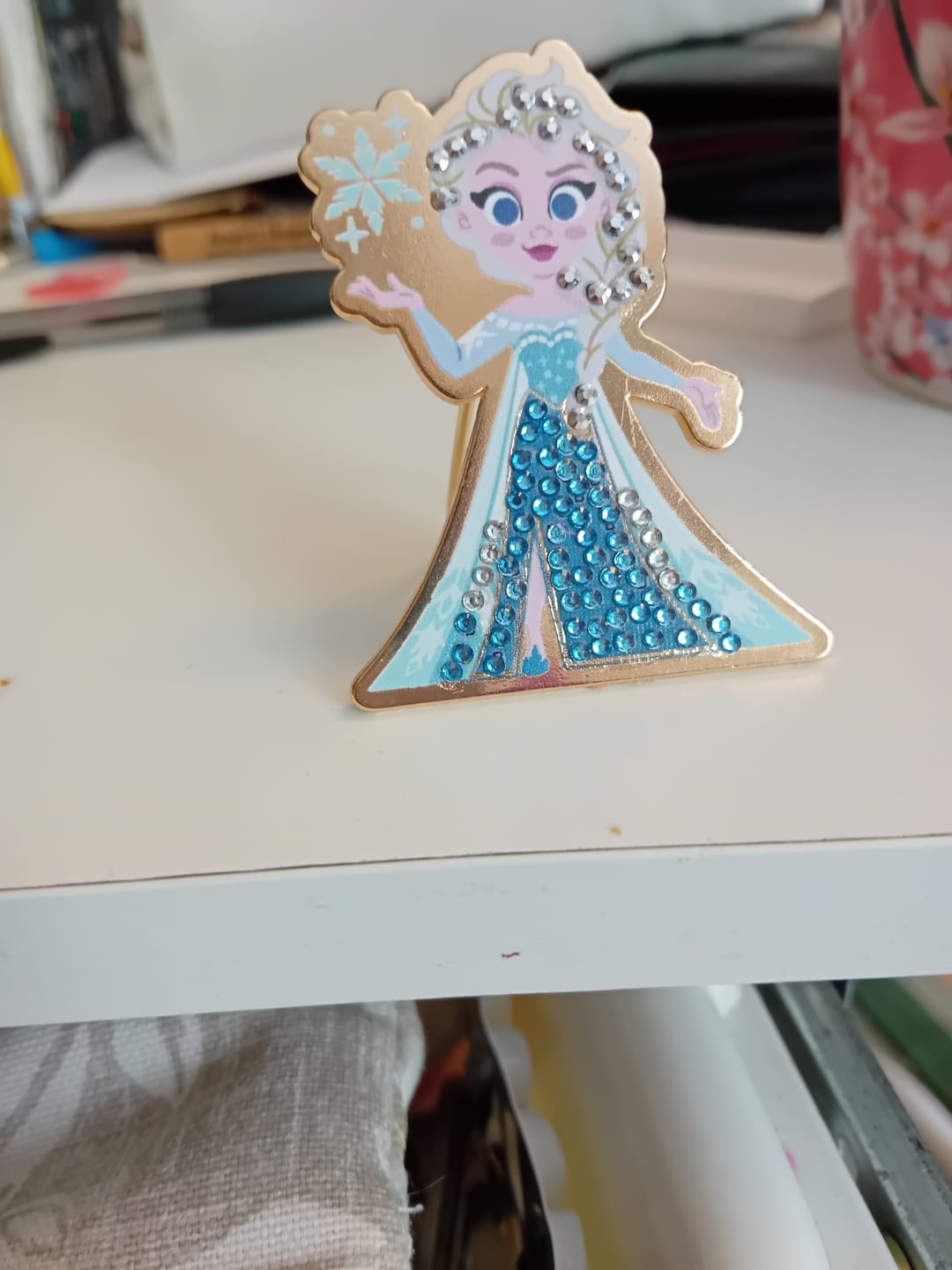 Customer photo review of Disney Crystal Art Pin Badge - Blind Bag
