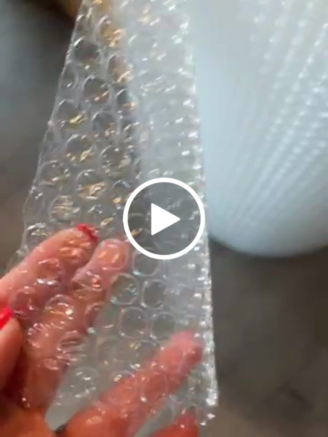 Customer video review of Bubble Wrap 500mm x 100m Clear 10mm Bubbles