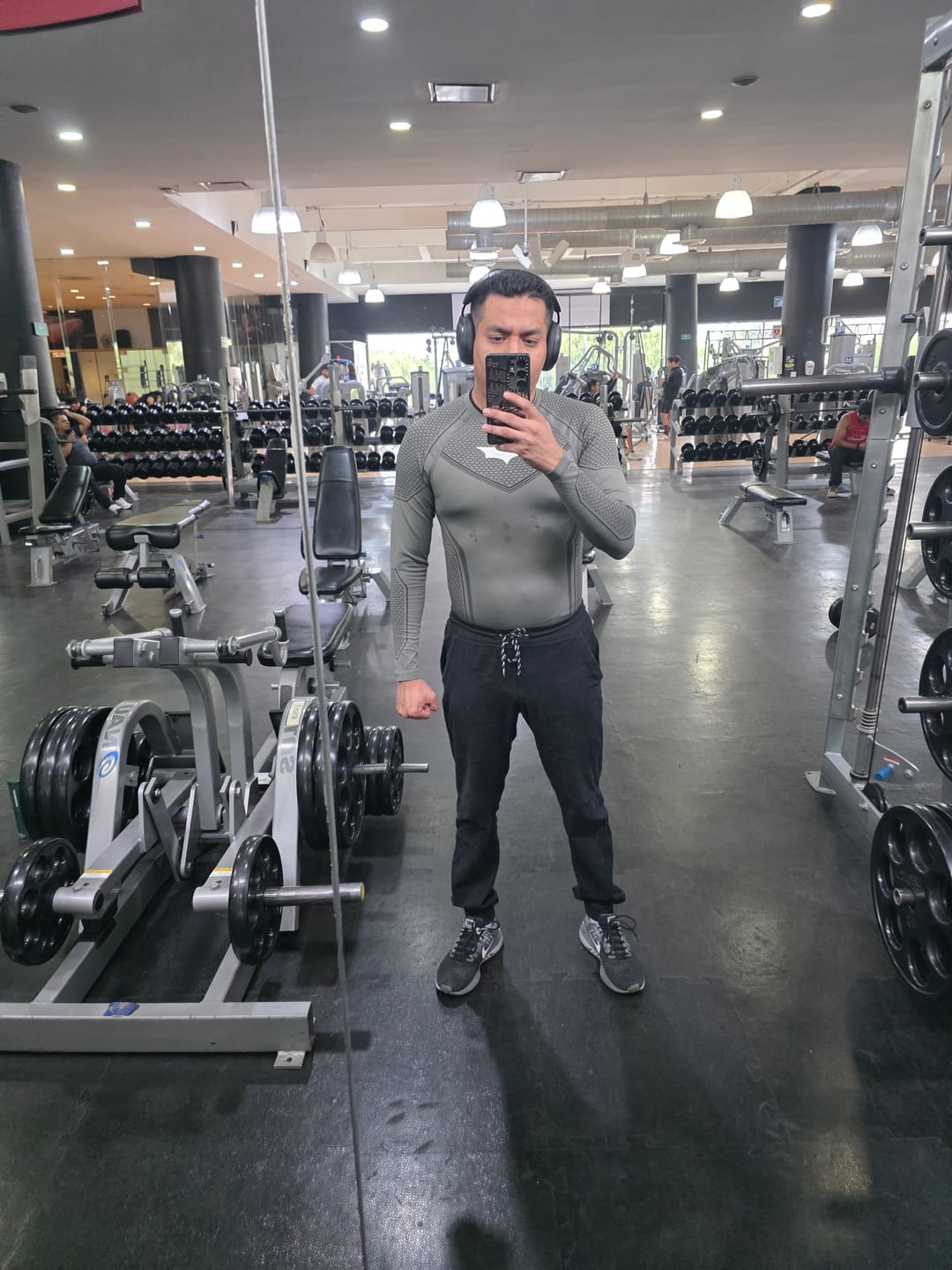 Customer photo review of 8004 - Batman Compression Longsleeves