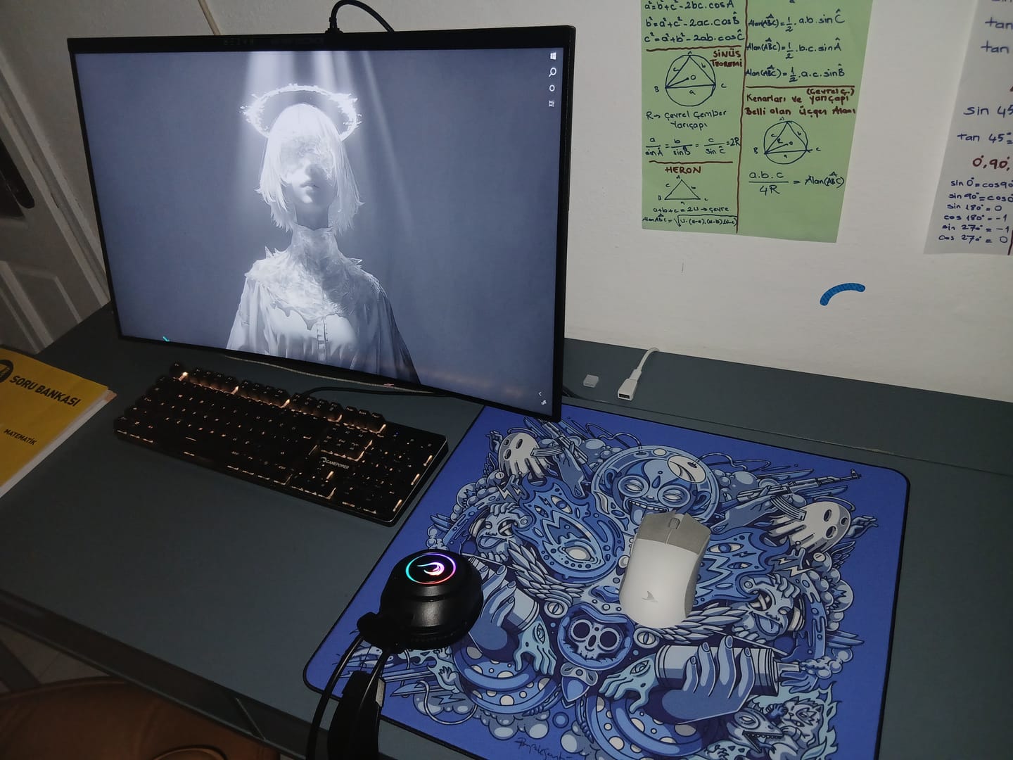 Customer photo review of Darmoshark M3 Pro için Hoverpad V3 Mouse Skate