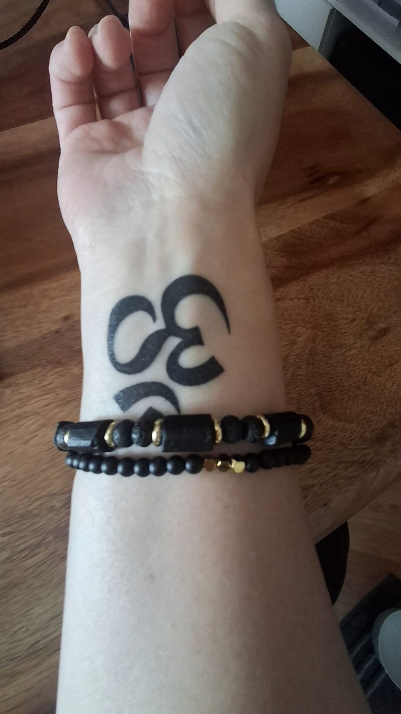 Customer photo review of Turmalin Armband - Natursteine
