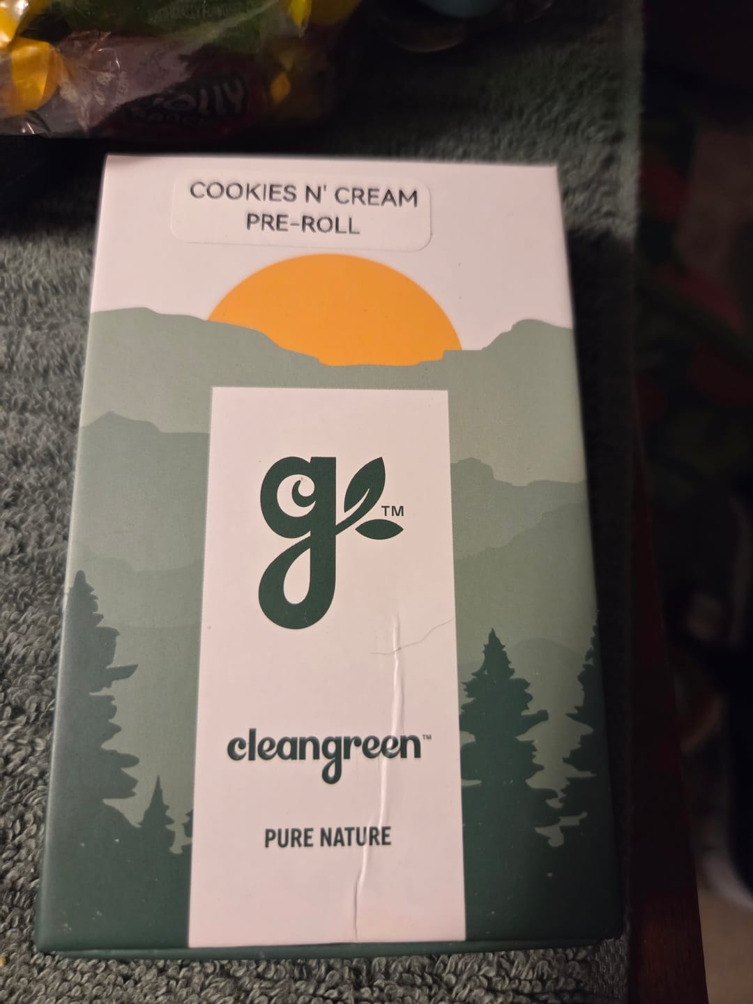Customer photo review of Cookies N’ Cream Pre-Roll