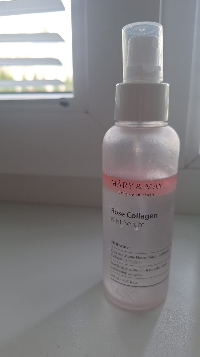 Customer photo review of Sejas mists-serums MARY&MAY Rose Collagen Mist Serum