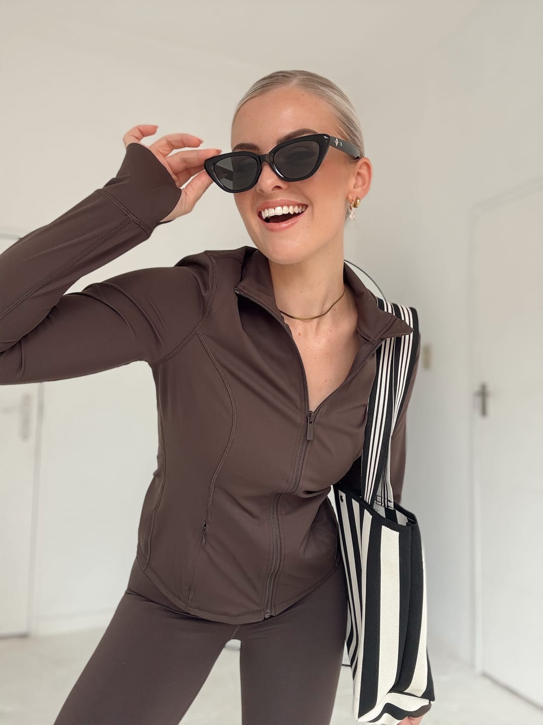 Customer photo review of Cocoa Motion Jacket