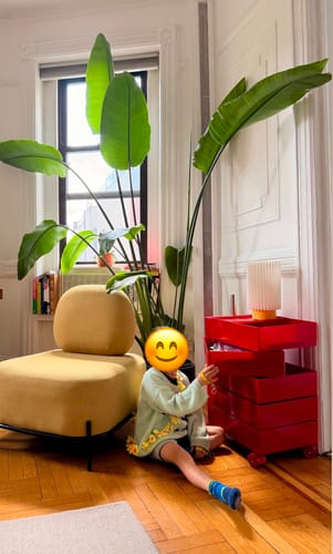 Customer photo review of Rotating Storage Side Table