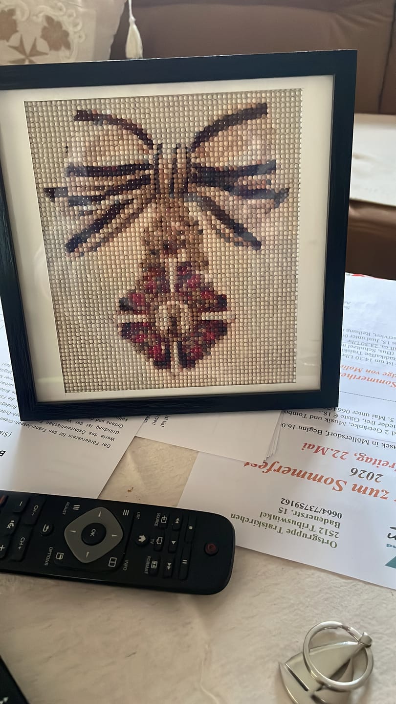 Customer photo review of Diamond Painting eigenes Bild