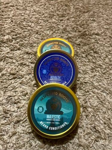 Customer photo review of Beard Care Kit