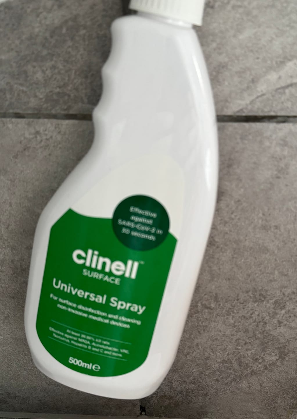 Customer photo review of Clinell Universal Spray 500ml