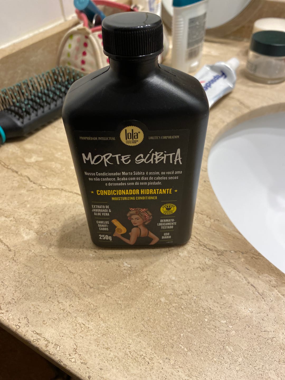 Customer photo review of Acondicionador Morte Subita