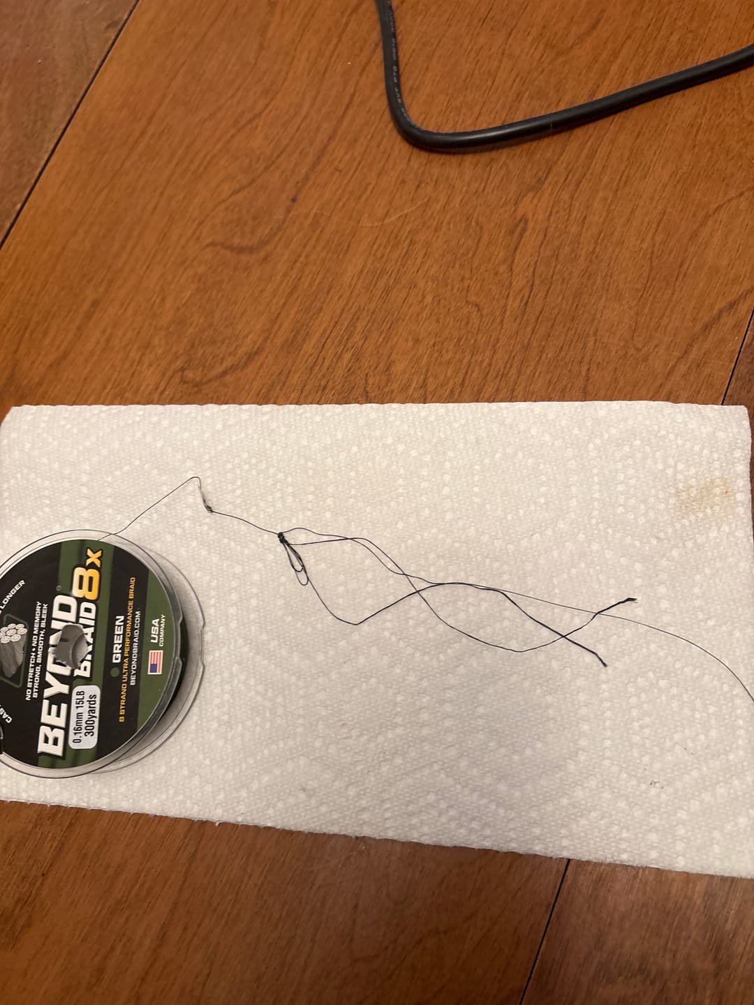 Customer photo review of 8 Strand Braided Fishing Line Series - Super Sleek & Smooth Braided Fishing Line - High Performance Fishing Line For Saltwater & Freshwater