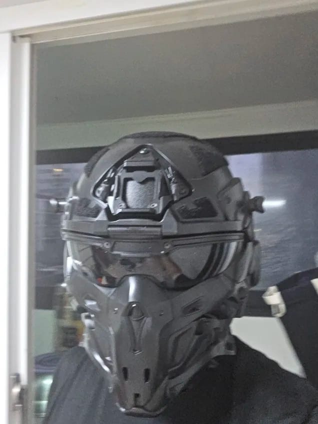 Customer photo review of TITAN™ Combat Helmet