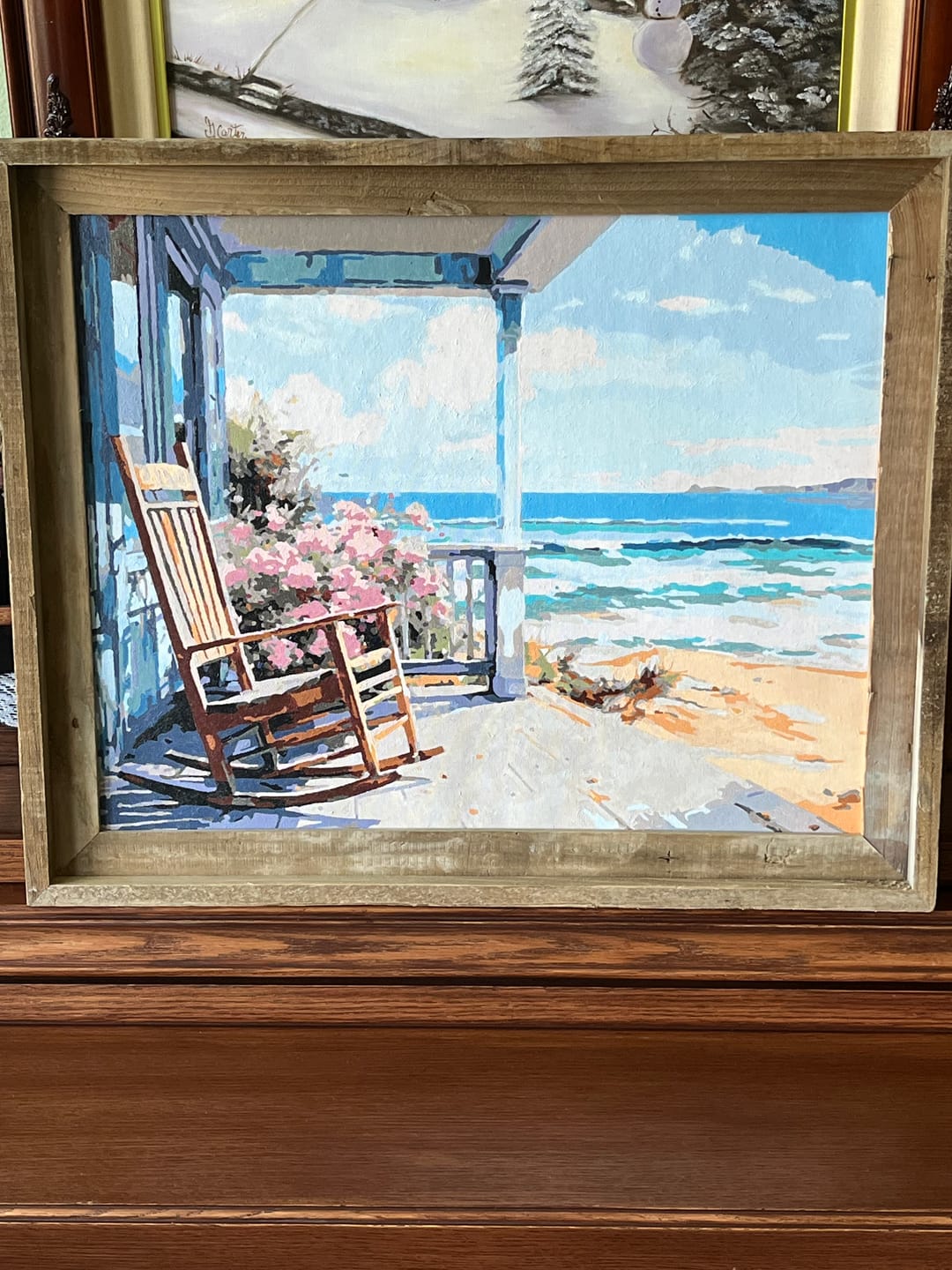 Customer photo review of Extra Paint Kit to Elevate Paint by Numbers Experience